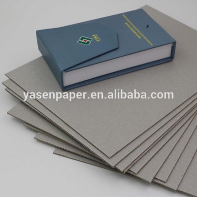 China grey board sheets solid gray cardboard